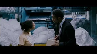 man and woman in factory — The Persuit of Happyness