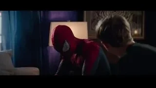 Miles Morales sitting on couch — The Amazing Spider Man 2