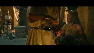 woman in Chinese dress with vintage car — Gladiator 2