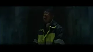 man in yellow jacket in dark concrete tunnel — Spiderman: No Way Home