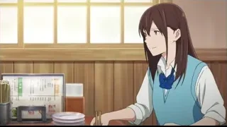 young girl looking at menu at restaurant — I Want To Eat Your Pancreas