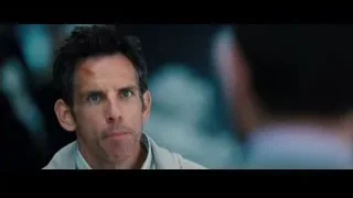 man with blood on forehead — The Secret Life of Walter Mitty