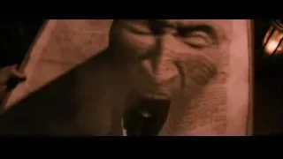 Person's hand holding microphone — Harry Potter and the Philosophers Stone