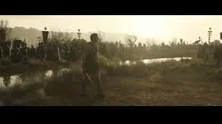 Man in tank top with ancient soldiers — Gladiator 2