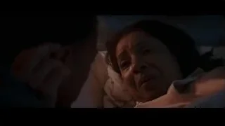 woman upset in bed with man — Creed 3