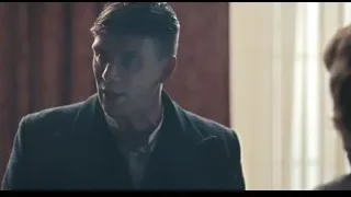 Young man in suit in dimly lit room — Peaky Blinders