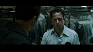 two men talking in dimly lit room — Fight Club