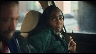 man and woman sitting in car — The Bear
