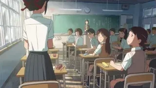 teacher and students in a classroom — Your Name