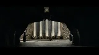 dark tunnel with columns and stalactites — Superman: Man of Steel