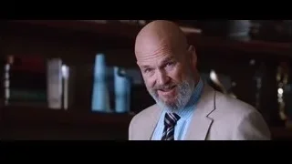 Bald man with white beard in library — Iron Man