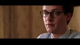 man with glasses in blue shirt — Spider Man 2