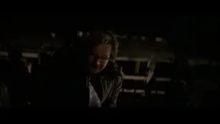 Young boy standing in dark cave — Batman: The Dark Knight
