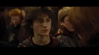 Ron Weasley in black jacket and red scarf — Harry Potter and the Goblet of Fire