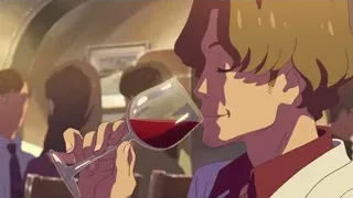 young man drinking red wine — Your Name