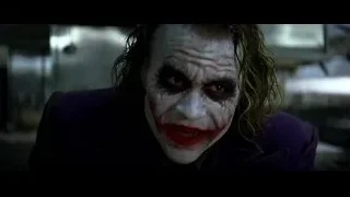 Joker looking at camera — Batman: The Dark Knight