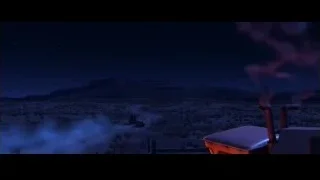 cartoon car driving on road — Cars