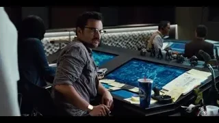 man at desk in control room with map — Jurassic World