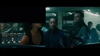 people in futuristic control room — Furious Seven