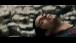 Young woman lying with closed eyes outdoors — Superman: Man of Steel