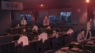 people working in office with Chinese sign — Your Name