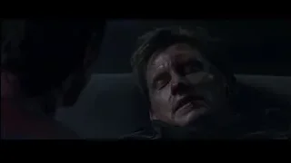 close-up of bloody man's distressed face — The Amazing Spider Man