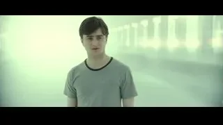 man standing in foggy hallway — Harry Potter and the Deathly Hallows 2