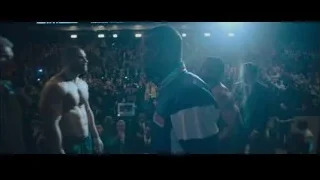 boxing match in large arena with crowd — Creed 2