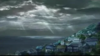 cityscape with ocean view and stormy clouds — I Want To Eat Your Pancreas