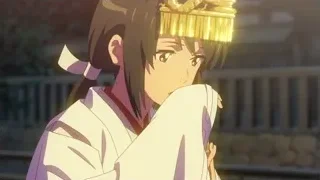 person wearing traditional Japanese kimono — Your Name