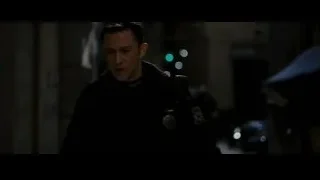 man in black jacket in dark alley — Batman: The Dark Knight Rises