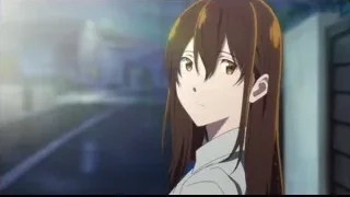 young girl's serious face — I Want To Eat Your Pancreas
