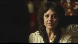 close-up of woman's serious face — Peaky Blinders