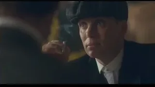 Man in suit and beret with serious expression — Peaky Blinders
