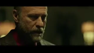 Bald man with serious expression close-up — John Wick