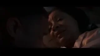 man and woman sleeping in bed — Creed 3