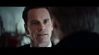 man in dark suit with serious expression — Steve Jobs