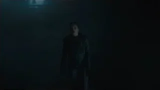 man in dark foggy room — Blade Runner 2049
