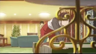 young man leaning over green table speaking — I Want To Eat Your Pancreas