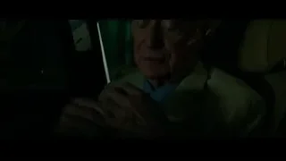 elderly man sitting in car — Now You See Me 2