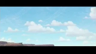 Desert landscape with rock formations — Cars