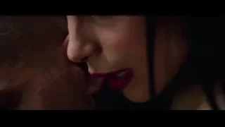 Man and woman about to kiss — Deadpool