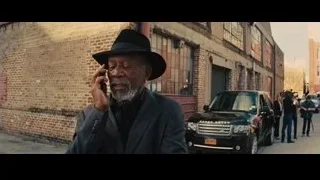 Elderly man on street talking on phone — Now You See Me