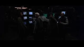 five men in dark control room — The Matrix