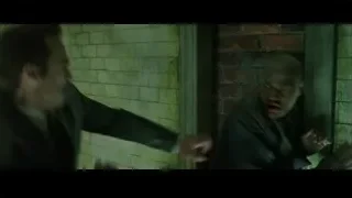 Two men in heated argument with knife — The Matrix