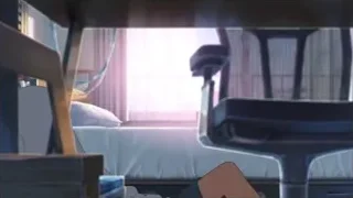 person in distress on a bed — Your Name
