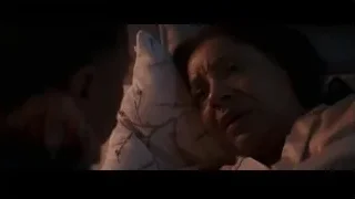 woman in distress crying in bed — Creed 3