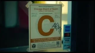 Chicago Board of Health sign on door — The Bear