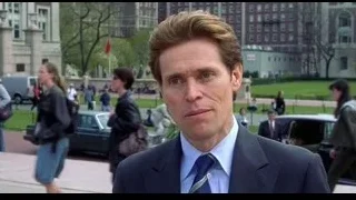 man in suit on city street — Spider Man