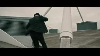 man in black suit running up stairs — Now You See Me 2